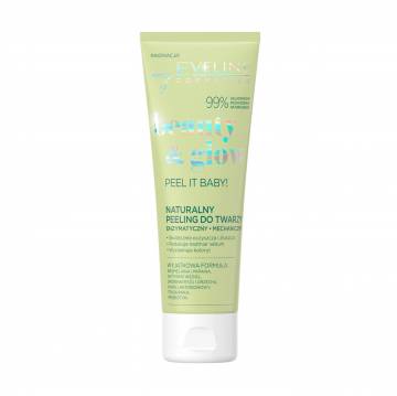 Натуральный энзимный скраб для лица 2 в 1 Eveline Cosmetics Beauty & Glow, 75 мл Натуральный энзимный скраб для лица 2 в 1 Eveline Cosmetics Beauty & Glow, 75 мл