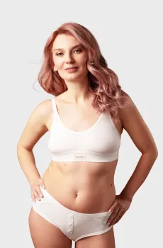 Женский белый топ Белый S brabrabra SLZ25301006