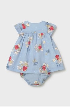 Детское хлопковое платье Mayoral Newborn