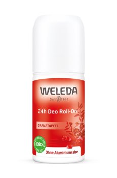 Шариковый дезодорант Weleda 24h Garnet Deodorant Roll-On Гранат, женский, 50 мл