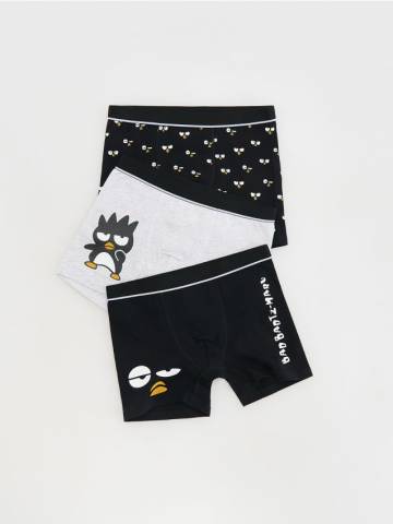 Reserved - Боксери Bad Badtz-Maru 3-pack - чорний - 764DV-99X Reserved - Боксери Bad Badtz-Maru 3-pack - чорний - 764DV-99X