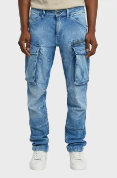 Мужские синие джинсы Rovic Синий 29-32 G-Star RAW D23077,D761