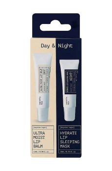 Набор для ухода за губами Logically, Skin Skin Day & Night Lip Care Duo (бальзам для губ, 15 мл + маска для губ, 10 мл)