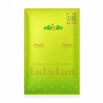 Тканевая маска для лица Lululun Face Mask Shine Muscat, 1 шт Тканевая маска для лица Lululun Face Mask Shine Muscat, 1 шт