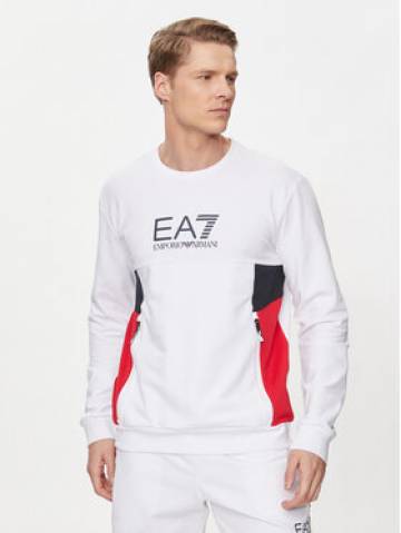 EA7 Emporio Armani Світшот 3DPM14 PJLIZ 1100 Білий Regular Fit EA7 Emporio Armani Світшот 3DPM14 PJLIZ 1100 Білий Regular Fit
