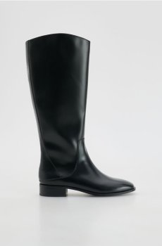 Reserved - Чоботи на низькому каблуці - чорний - 118HS-99X