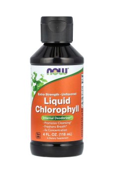 Жидкий хлорофилл NOW Foods Liquid Chlorophyll без ароматизаторов, 118 мл