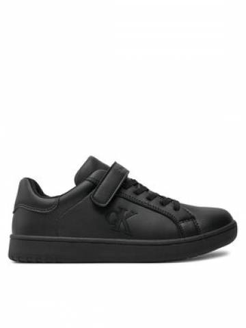 Calvin Klein Jeans Снікерcи Low Cut Lace-Up/Velcro Sneaker V3X9-81054-1355 S Чорний Calvin Klein Jeans Снікерcи Low Cut Lace-Up/Velcro Sneaker V3X9-81054-1355 S Чорний