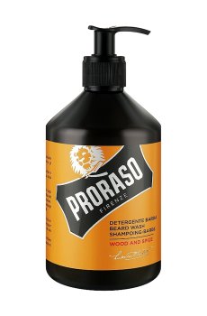 Шампунь для бороды Proraso Wood & Spice Beard Wash, 500 мл