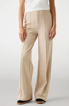 Женские бежевые брюки Бежевый L Guess V5YB11.KCX42;G1DR