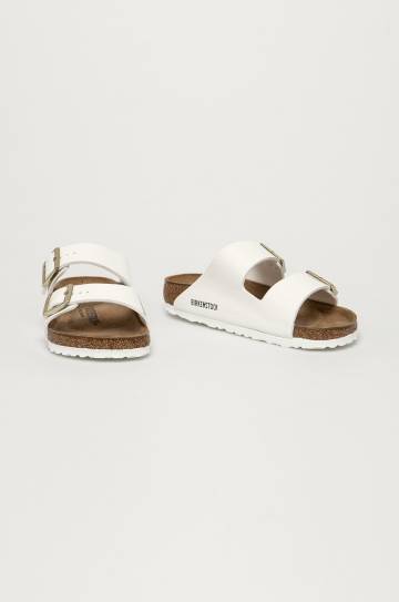 Шлепанцы Birkenstock женские цвет белый Regular Width Шлепанцы Birkenstock женские цвет белый Regular Width