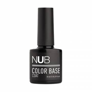 Каучуковая цветная база для гель-лака NUB Color Base Coat 08 Smoke, 8 мл Каучуковая цветная база для гель-лака NUB Color Base Coat 08 Smoke, 8 мл