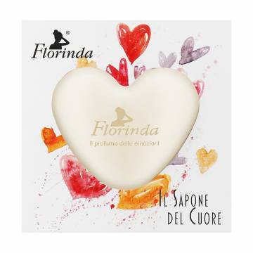 Натуральное мыло Florinda Vegetal Soap в форме сердца, 100 г Натуральное мыло Florinda Vegetal Soap в форме сердца, 100 г
