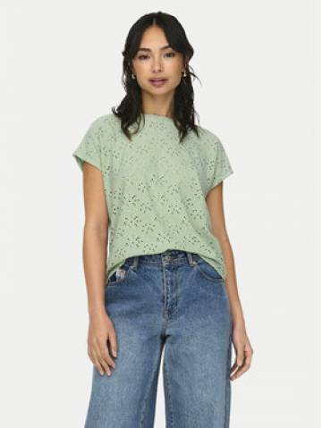 ONLY Блузка Smilla 15231005 Зелений Regular Fit ONLY Блузка Smilla 15231005 Зелений Regular Fit