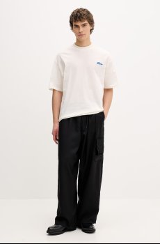 Хлопковая футболка Hugo Blue Nohatio