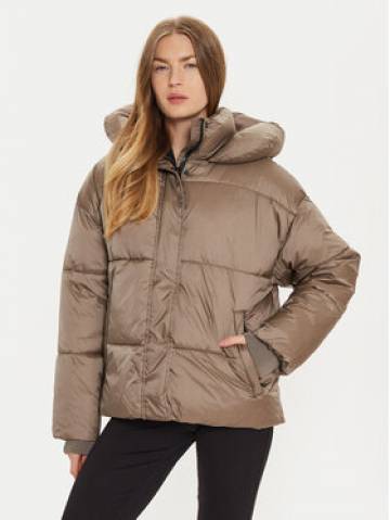 Athlecia Пуховик Moriarty EA243302 Коричневий Relaxed Fit Athlecia Пуховик Moriarty EA243302 Коричневий Relaxed Fit
