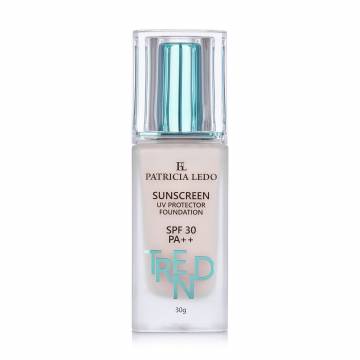 Тонирующее средство для макияжа Patricia Ledo Trend Sunscreen Foundation, SPF 30, тон 02, 30 г Тонирующее средство для макияжа Patricia Ledo Trend Sunscreen Foundation, SPF 30, тон 02, 30 г