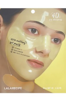 Гидрогелевая маска для лица Lalarecipe VITA Melting Gel Mask с витамином С и ниацинамидом, 40 г