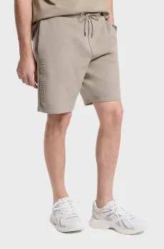 Мужские оливковые шорты EMBOSSED LOGO SHORT Оливковый M Michael Kors CR552G15MF