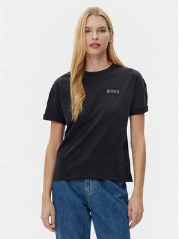 BOSS Футболка C_Evi_10 50535106 Чорний Relaxed Fit BOSS Футболка C_Evi_10 50535106 Чорний Relaxed Fit