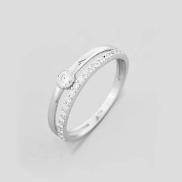 Серебряное кольцо Minimal 10581-18 18 Серебряное кольцо Minimal 10581-18 18