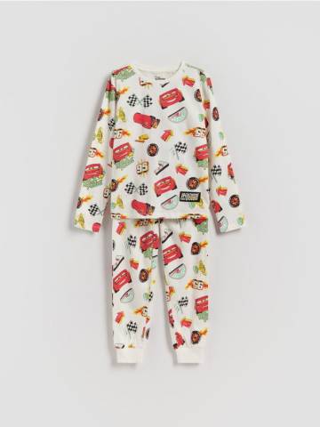 Reserved - BOYS` PYJAMA - кремовий - 551FM-01X