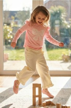 Бавовняна футболка - рожевий