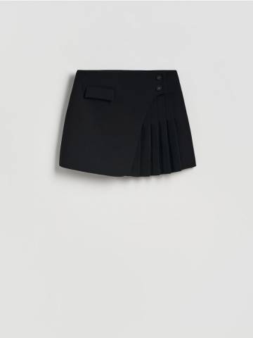 Reserved - Плісирована мініспідниця - чорний - 700EH-99X