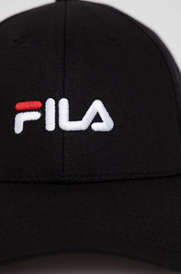 Кепка Fila цвет чёрный с аппликацией Кепка Fila цвет чёрный с аппликацией
