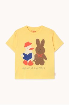 Детская хлопковая футболка Tinycottons READERS GRAPHIC TEE