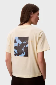 Женская желтая футболка GRAPHIC Желтый XS Calvin Klein Jeans LV047E816G