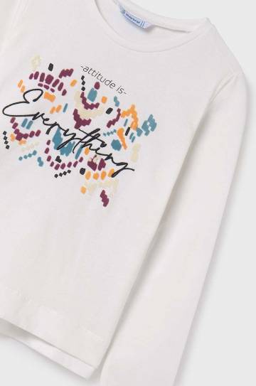 Детский лонгслив Mayoral цвет фиолетовый 7015