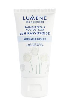Успокаивающий крем для лица Lumene Klassikko 24Н для чувствительной кожи, 50 мл