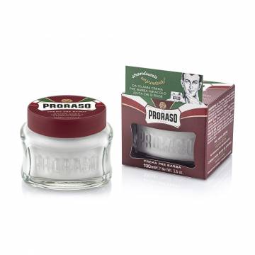 Крем до бритья Proraso Sandalwood Pre-Shaving Cream с маслом ши и маслом сандала, для жесткой щетины, 100 мл Крем до бритья Proraso Sandalwood Pre-Shaving Cream с маслом ши и маслом сандала, для жесткой щетины, 100 мл