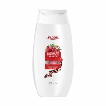 Шампунь Flose Colored Hair Shampoo With Pomegranate для окрашенных и поврежденных волос, 250 мл Шампунь Flose Colored Hair Shampoo With Pomegranate для окрашенных и поврежденных волос, 250 мл