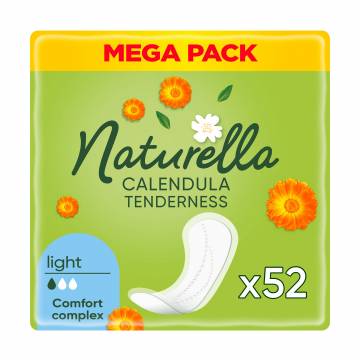 Ежедневные прокладки Naturella Calendula Tenderness Light, 52 шт Ежедневные прокладки Naturella Calendula Tenderness Light, 52 шт