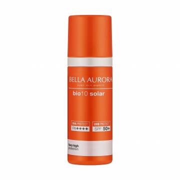 Солнцезащитный флюид для лица Bella Aurora Bio10 Solar Niacinamide 2% SPF 50+ PA++++, 50 мл Солнцезащитный флюид для лица Bella Aurora Bio10 Solar Niacinamide 2% SPF 50+ PA++++, 50 мл