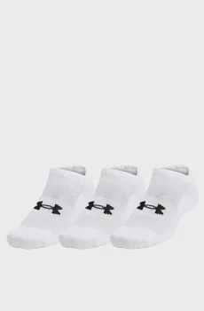Белые носки (3 пары) Unisex UA TC 3pk No Show Белый 42-47.5 Under Armour 1386313-100