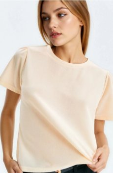 Футболка basic - світло-жовтий