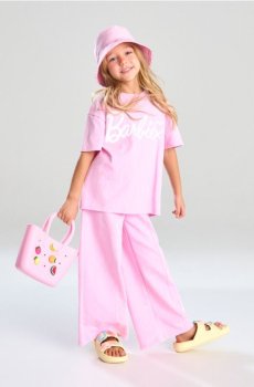 Комплект: футболка та штани Barbie - рожевий