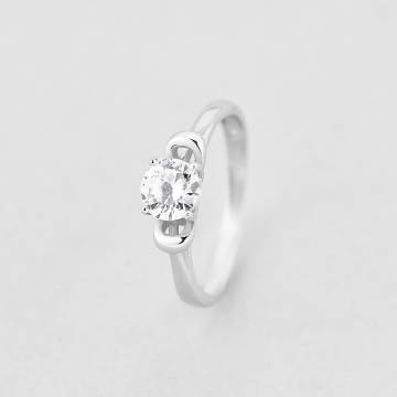 Серебряное кольцо Minimal 11040-1р-18 18 Серебряное кольцо Minimal 11040-1р-18 18