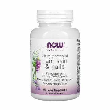 Витaминно-минеральный комплекс NOW Foods Solutions Clinically Advanced для волос кожи и ногтей, 90 капсул Витaминно-минеральный комплекс NOW Foods Solutions Clinically Advanced для волос кожи и ногтей, 90 капсул