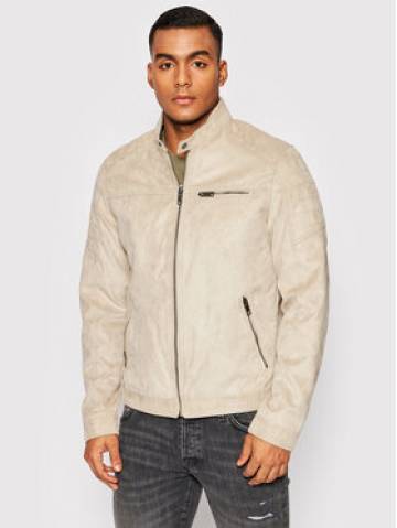 Jack&Jones Куртка зі штучної шкіри Rocky 12147218 Бежевий Regular Fit Jack&Jones Куртка зі штучної шкіри Rocky 12147218 Бежевий Regular Fit