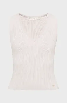 Женский бежевый топ Бежевый XS Guess W6RR36.Z0132;G9B8