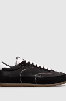 Черные кроссовки EC1 с логотипом