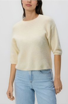 Reserved - Джемпер із додаванням вовни - світло-жовтий - 044GS-10X