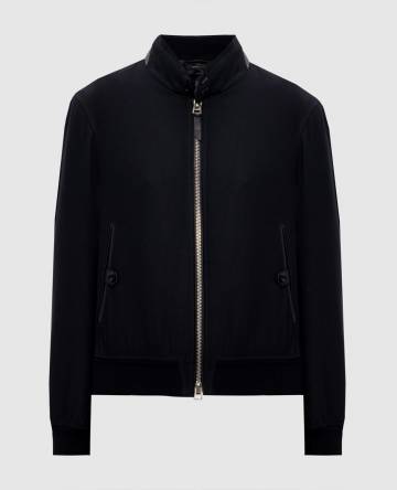Черная куртка HARRINGTON Черная куртка HARRINGTON