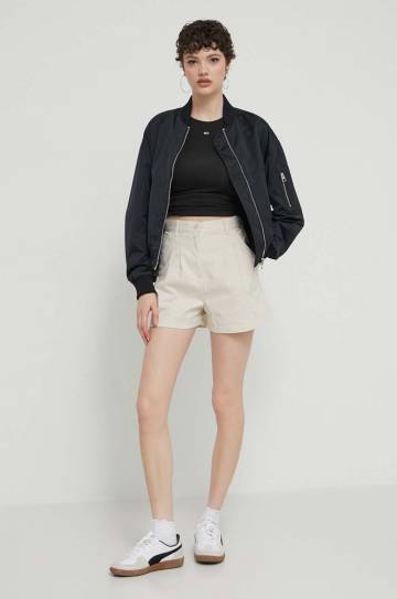 Топ Tommy Jeans цвет чёрный Топ Tommy Jeans цвет чёрный