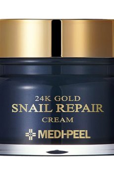 Крем для лица Medi-Peel 24k Gold Snail Repair Cream с колллоидным золотом и муцином улитки, 50 мл