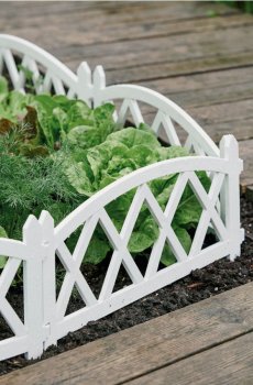 Огорожа для саду 4 pack - білий